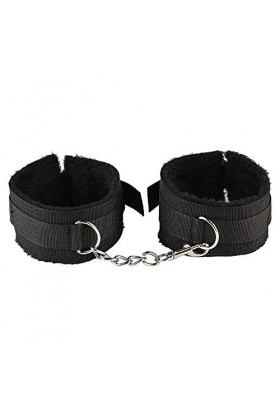 Kit de Bandage BDSM Mobilier de Lit Durable et Réglable Ensemble de 19 Pièces BU4