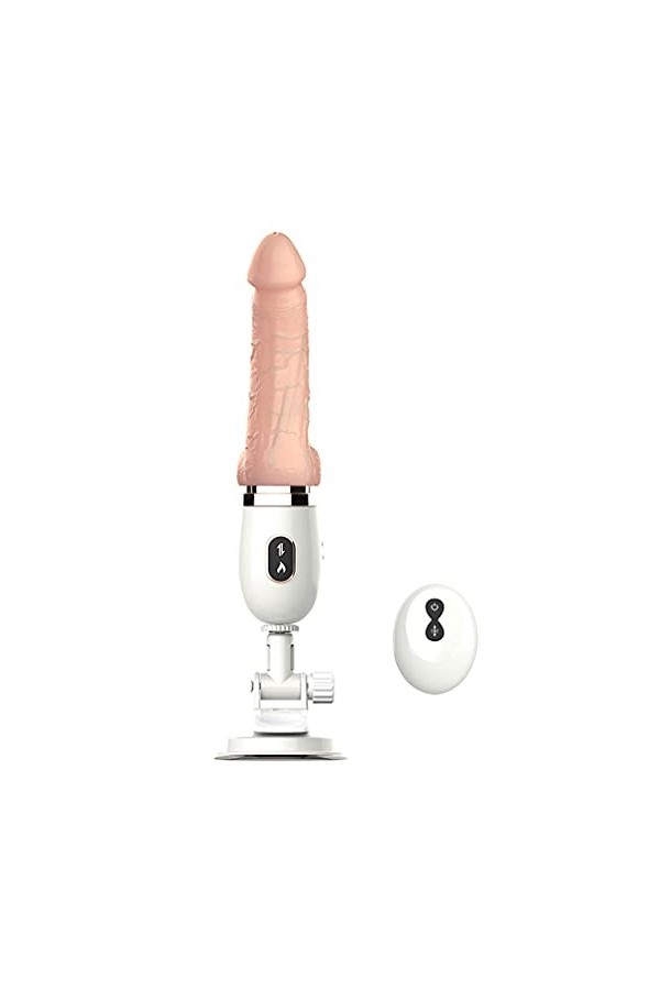 Télécommande, Machine de poussée automatique féminine pour femmes adultes Plaisir main libre ventouse femmes vibrent jouets d