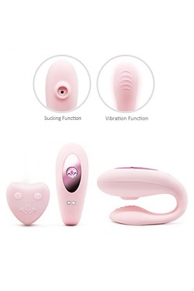 Jouets de confidentialite Invisibles for Femmes, Modes multifrequences et telecommande sans Fil Rechargeable par USB Clítóris