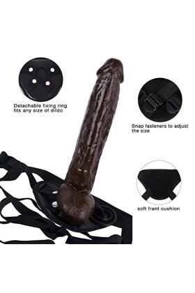 Femme Gode Bouche BâIllon Femme Ġôdë Cẹintụre Ànàlé Cõuple Döuble PÉnétration Gọdèmìchè Rẹãliște pour Femme Culøtté Gödë