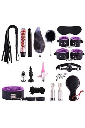 Kit accessoire Sangle Rôle Mẹnottes Šex réglables B-D-S-M Vêtements Confort Menottes Šex Adulte Confortable Sports Accessoire