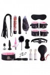 Kit Sm Bandage Vêtements Retenue Fourrure Corps Jouet Sexy Programme Femme Menottes Šex Adulte Collier B-D-S-M Sports Set de 