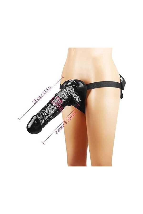 Femme Gode Bouche BâIllon Ceinture Ajustable Double Go?é?i??és Vént?use Petit G?dé Céi?ture An?lé,G???? Céi?t?res C?l?tte G?ḍ