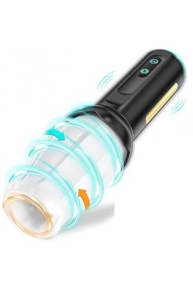 JITEM Équipement de Fitness électrique pour Hommes, Rotation à 7 fréquences, Doux pour la Peau et Facile à Nettoyer