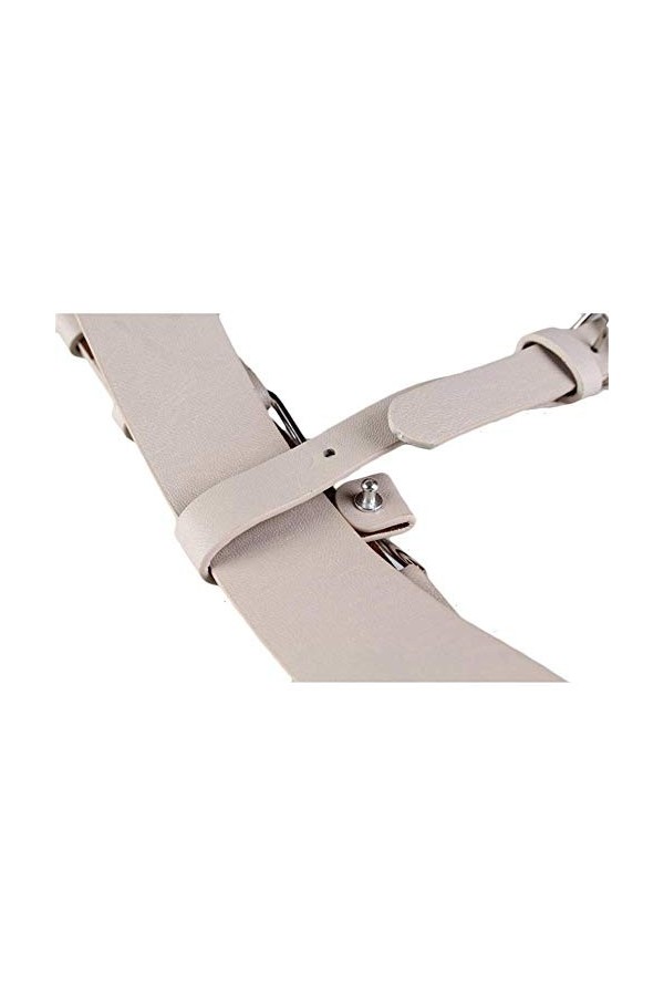 Chaîne de Corps Unisexe en Similicuir Punk réglable Ceinture de Harnais de Poitrine avec Goujons décor Fantaisie discothèque 