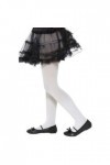 Opaque Tights, White, Age 6-12