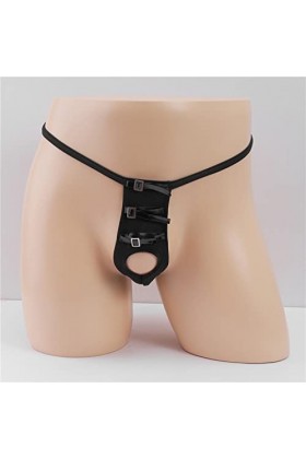 Robe Kimono Homme Nouveaux Hommes chaîne goût sous-vêtements Anneau Creux chaîne Couverture Hommes Sexy String Lingerie Sexy 