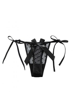 String Sexy Femme sous-Vêtements Coquine Hot Culotte Ouvertes Femmes Sexy Dentelle String Mince Sangle Arc Coeur Dentelle Dam