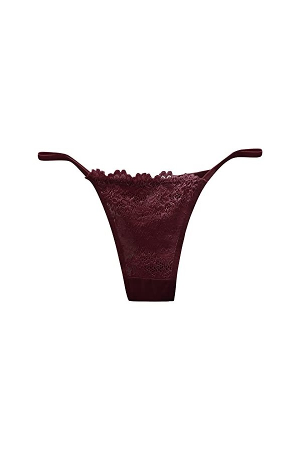 Culotte Sexy Femme, Élégant Lumière pour Femme String en Dentelle pour Femme sous-Vêtements Sexy Tring Femme Sexy Chic Ficell