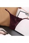 Culotte Sexy Femme, Élégant Lumière pour Femme String en Dentelle pour Femme sous-Vêtements Sexy Tring Femme Sexy Chic Ficell