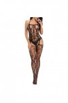 Meggsnle Mode Femme Près du Corps Sexy Jacquard Stretch Entrejambe Bas Sexy Lingerie Sexy Lingerie Coquin