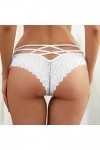Dasongff Culottes en Dentelle pour Femme Culotte Sexy Femme Hot Ouverte Slip Femme Sexy Coquin Slips Esthétique String Femme 