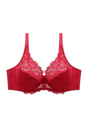 HANXIULIN Soutien-gorge grande taille sans armatures Soutien-gorge doux et confortable sans armatures Soutien-gorge push-up a