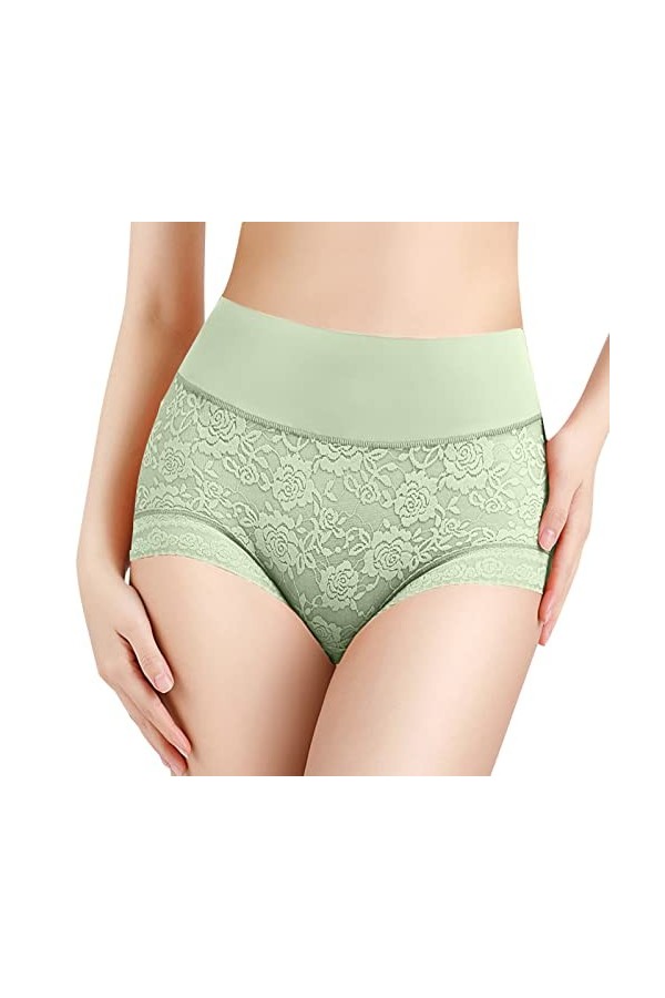 Today Deals of The Day Culotte Menstruelle Grande Taille sous-vêtements Sexy en Dentelle Sexy Taille Haute pour Femmes Leggin