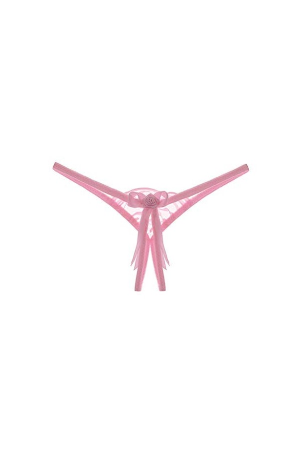 Sous-vêtements en coton pour femme - Culotte sexy pour femme - Sans coutures - Tanga sexy - Boxer pour femme - Doux - Dentell