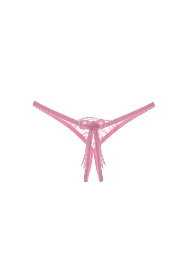 Sous-vêtements en coton pour femme - Culotte sexy pour femme - Sans coutures - Tanga sexy - Boxer pour femme - Doux - Dentell