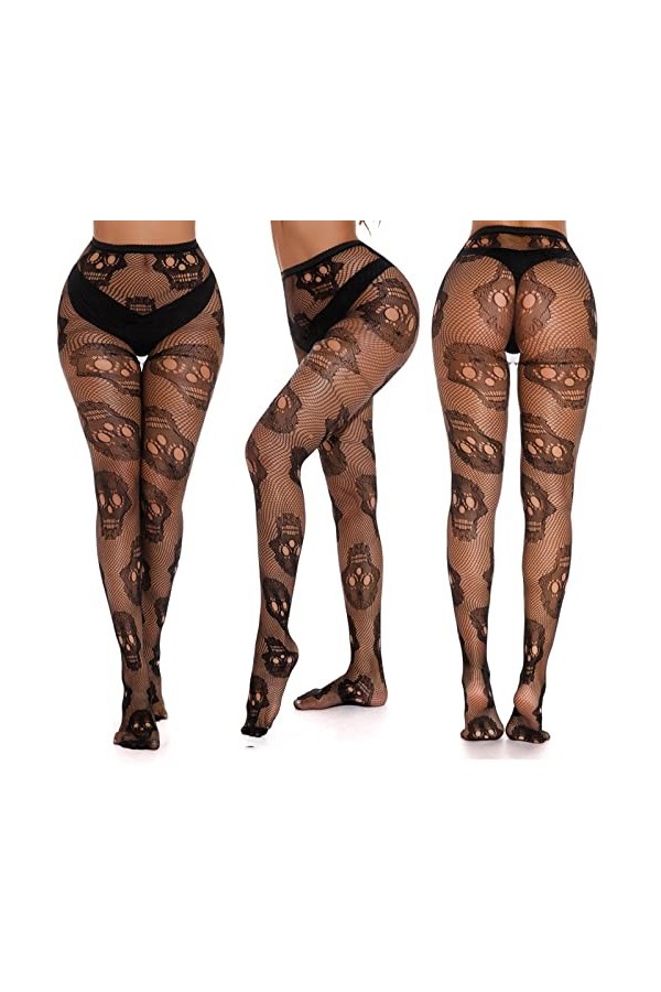 Luckywaqng Jarretière Dentelle Femmes Bas pour Hauteurs de Cuisse Lingerie Élégant Bas Large, kaki, taille unique