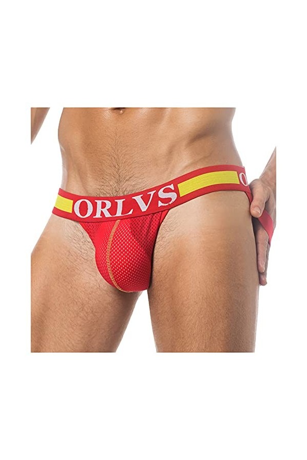 liaddkv Hommes Mode Caleçon Culotte Courte Décontractée Doux Sous-vêtements Courts Homme Coton, rouge, XL