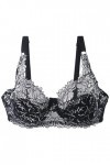 HANXIULIN Soutien-gorge à fermeture avant pour femme - Amovible - Transformable - Grande taille - Soutien-gorge push-up confo
