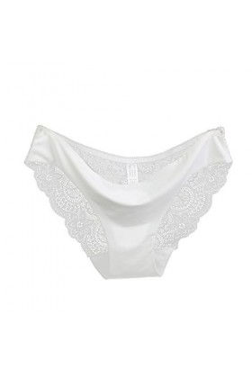 Lingerie Sexy Femme Coquine Hot Grande Taille Culottes en Dentelle pour Femmes Culottes en Coton sans Couture Culottes Creuse