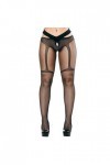LDZYXY sous - vêtements Transparents Sexy Ouvert Doux Dentelle Collants Femmes Leggings