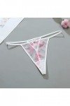 MKIUHNJ Lingerie de Vendeur personnalisé Sexy Femmes Transparentes Chaudes Rouge Deux pièces Lingerie en Dentelle Menstruelle