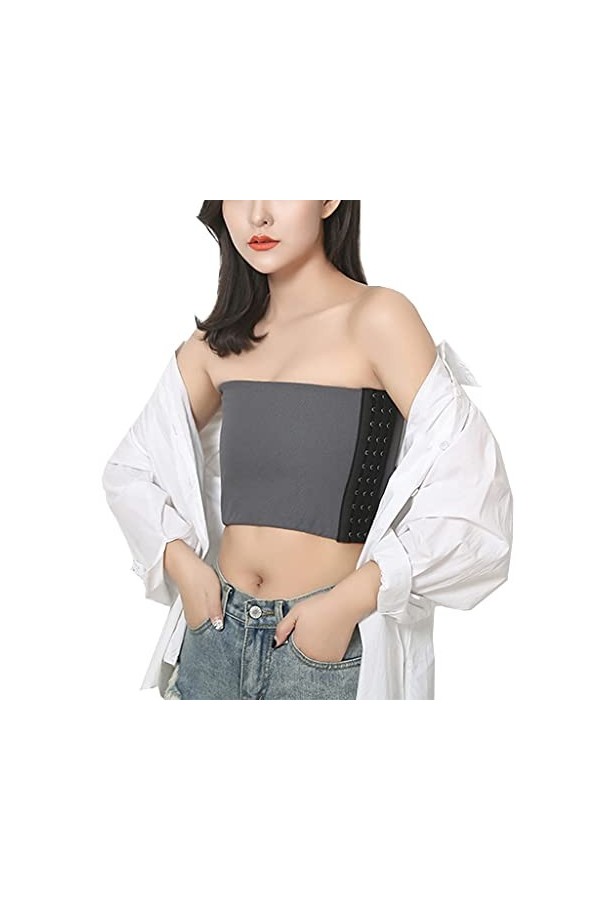 ZAYZ Mesh Respirant Reliures de Bandage 20cm Compression Super Flat Confortable Classeur de Poitrine pour Tomboy Trans Lesbia