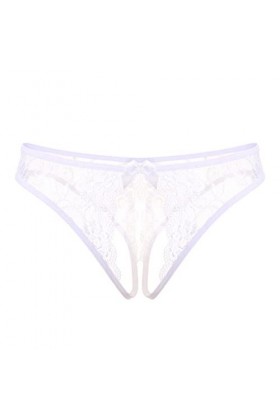 Femmes Sexy Dentelle Ouvert File Sexy Culotte Taille Basse Beau Cul Transparent Tentation T Pantalons Tanga Culottes Sous-vêt