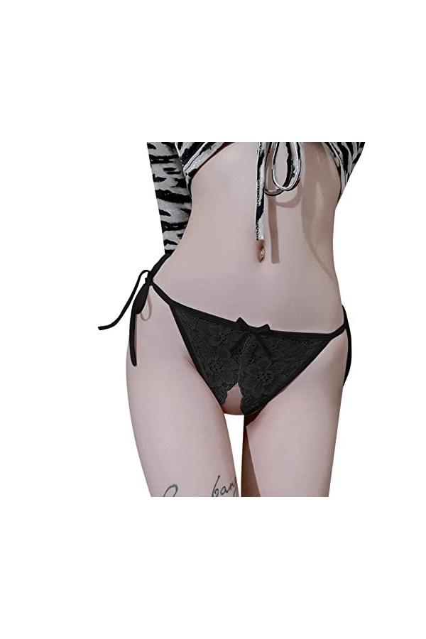 Générique Femmes String Sexy Transparent Tentation Culotte String Dentelle Pantalon Dames Mémoires Culottes Lingerie Ensemble