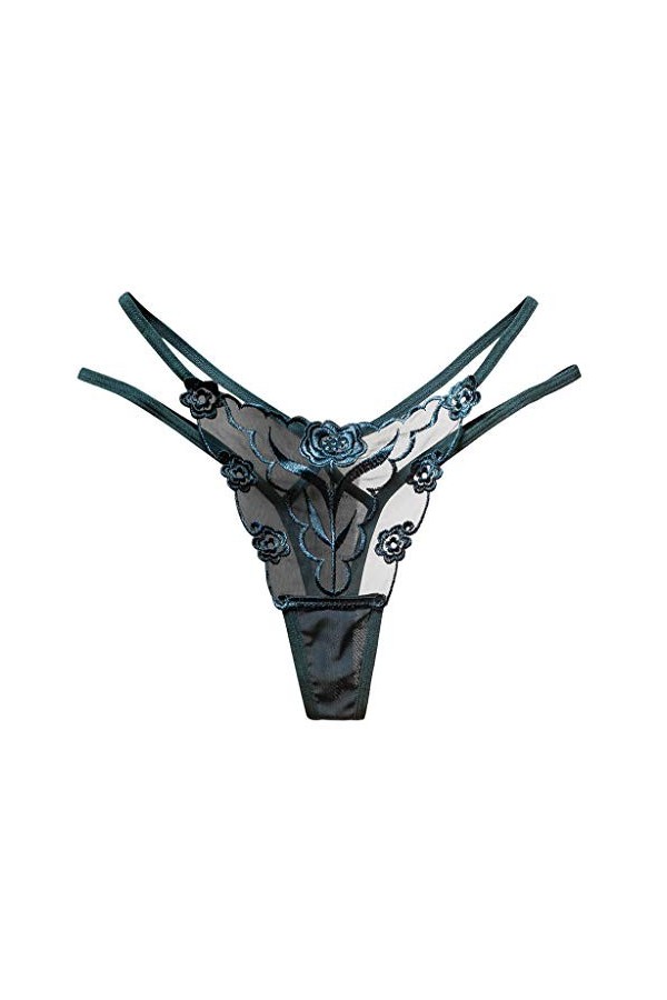 Générique Ladies Thong sous-vêtements Dentelle Femmes Thong Culottes Briefs Pantalons Sexy Lingerie Hyper Sexy Ouverte