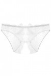 Générique Culotte en Dentelle pour Femme Sexy sous-vêtement Bas Entrejambe Culotte Taille Ouverte intimes Lingerie Homme Dent