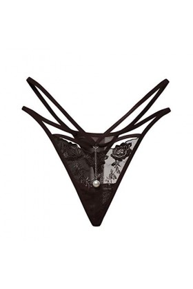 Générique Dames Femmes Culottes Sexy Dentelles Pants Thong Briefs Thong sous-vêtements Culottes Coton pour