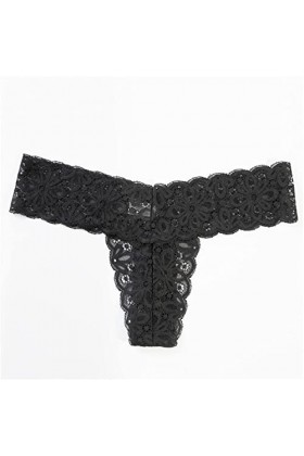 LULER Maillot de bain stretch pour femme - Avec dentelle - 5 couleurs - Confortable - Sexy - Avec bas, Noir , M