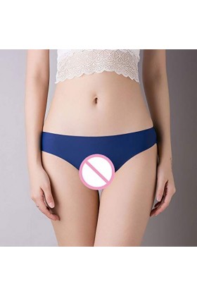 LIBELLEFLY Slip sexy string pantalon culotte sous-vêtements femme dentelle bragas mot sexy costume pour femme taille L, bleu,