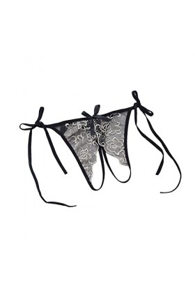 PANPANY Culottes pour Femme sans Couture Femme Multicolore Multipack Soutien-Gorge Tanga Taille Basse Confortables Dentelle C