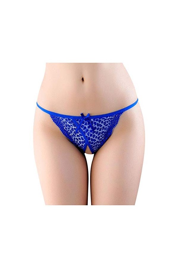 PANPANY Culottes pour Femme Slips Tanga Taille Basse Multicolore Femme Panties Soutien-Gorge Culottes sous Vetements Sexy Con