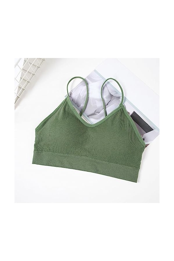 Brise-vue en dentelle pour femme - Sous-vêtements sexy - Soutien-gorge de sport pour femme - Très bon maintien pour un beau d