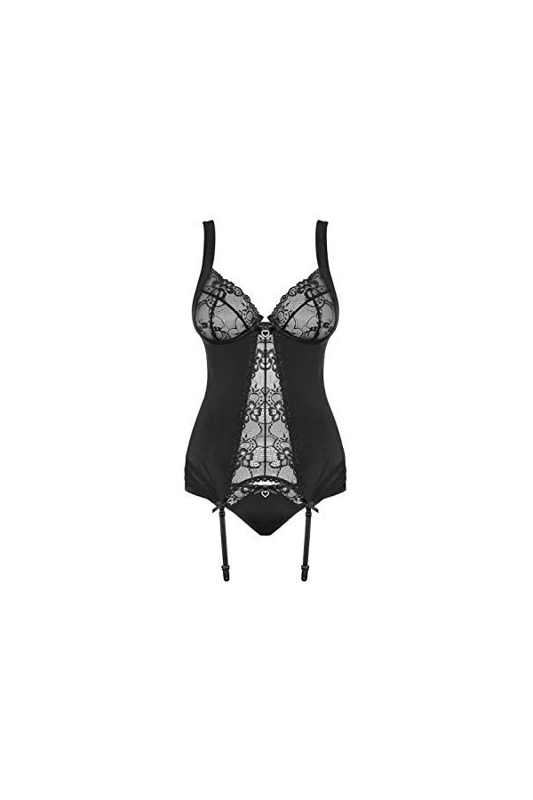 Obsessive M289 L/XL Porte-jarretelles avec culotte pour femme