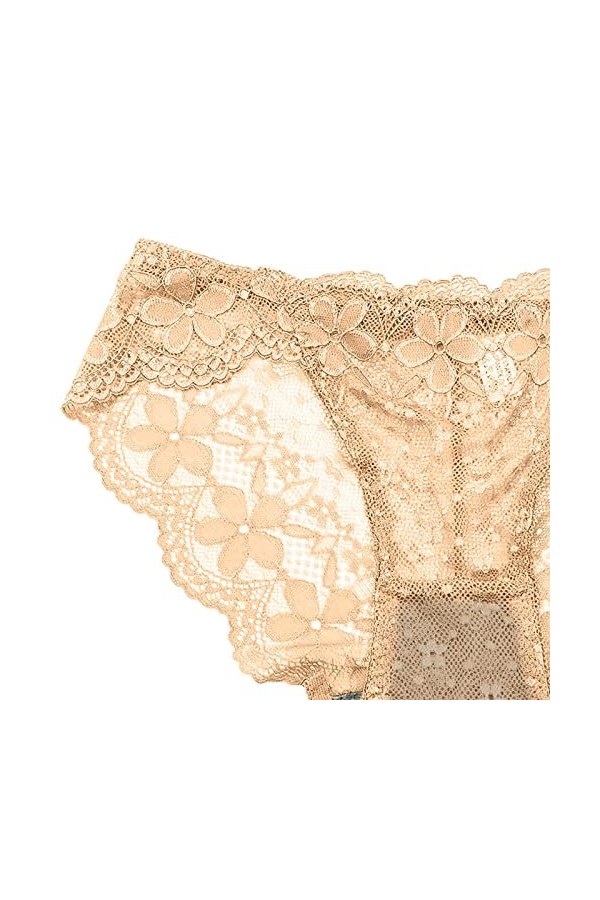 TWIFER Sous-Vêtements Sous-vêtements féminins Culottes sexy pour femmes Culotte en dentelle Détail Crochet Dentelle Vrac Culo