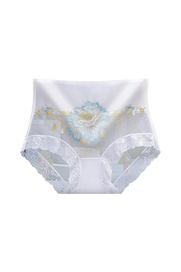 NHNKB Sous-vêtements en dentelle pour femme - Culotte sexy - Culotte pour femme - Sous-vêtements longs - Sous-vêtements pour 