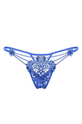 Gelb&Schwarz Body Rouge Longue Femmes Dentelle Transparent Sexy Culottes Creux Tentation String Menstruelle Dentelle Dark Bl