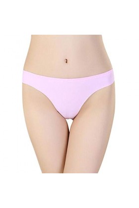 ZYUEER Culottes Femmes Lingerie String Strings Sexy, Thong Leotard Panty Culottes Invisibles Tanga Kawaii Pas Cher Rose 