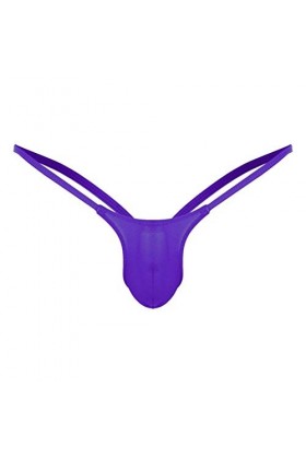 Générique Soutien Gorge Cuir Ouvert Slips Back Open Rise Thong G-String Mens Low Briefs sous-vêtements Lingerie Sexy en Dente