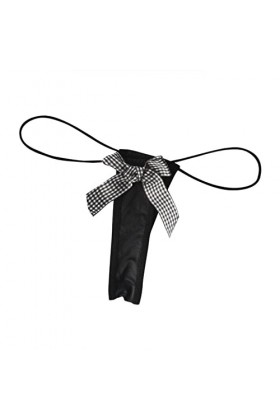 Générique Culotte Érotique Culotte Arc Mignon String Érotique Féminin Pièce Chaude Jarretelles Sexy BK1, A 