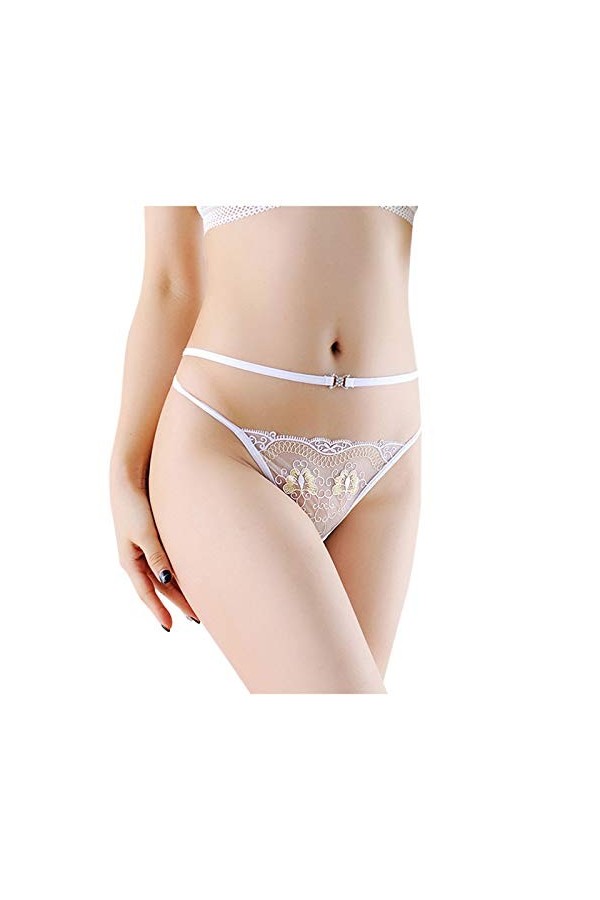 Générique Dentelle sous-vêtements Pantalons Briefs Dames Sexy Thong Thong Culottes Femmes Tenu Sexy Coquin