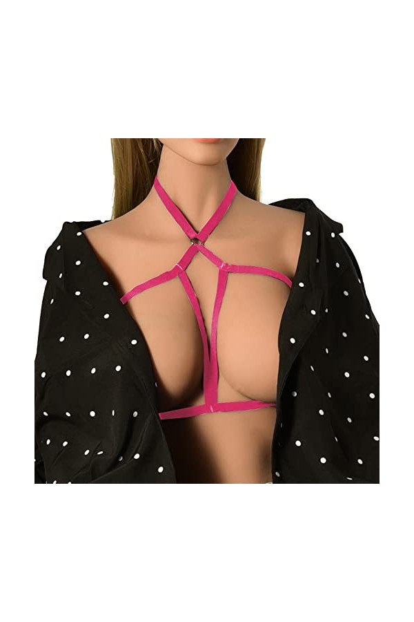 Chaussette Sexy Source Populaire Fashion Street Photography sous-vêtements Top Décoration Deep V Sexy Funny Bra S0045 Tenue S