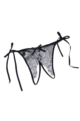 PANPANY Culottes pour Femme sans Couture Femme Multicolore Multipack Soutien-Gorge Tanga Taille Basse Confortables Dentelle C