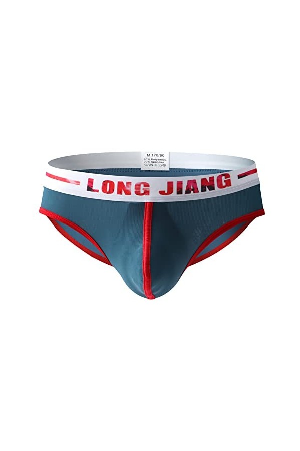 Body Homme Sexy éRotique String Confortable Respirant Tanga Thong ​sous-vêtement Taille Basse Extensible Slip Sexy éRotique S