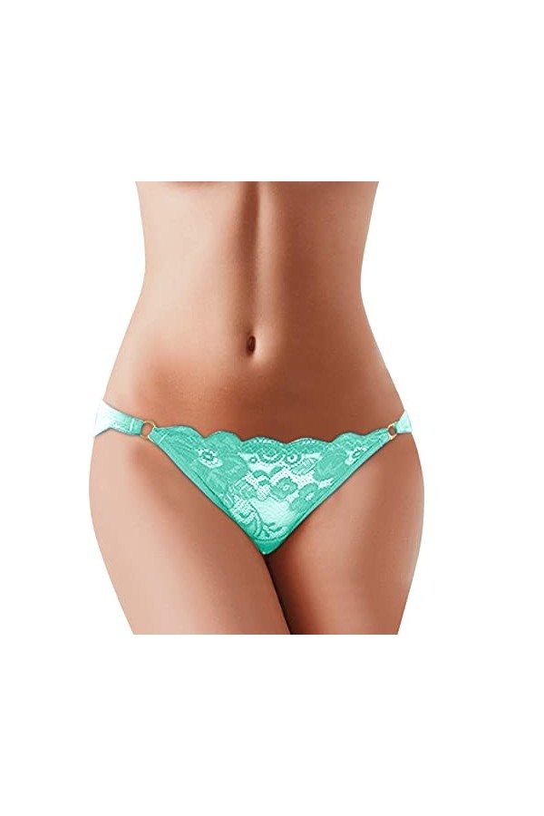 PANPANY Culottes pour Femme Sexy Panties Soutien-Gorge Dentelle Culottes Taille Basse Multipack Confortables Tanga Femme sans