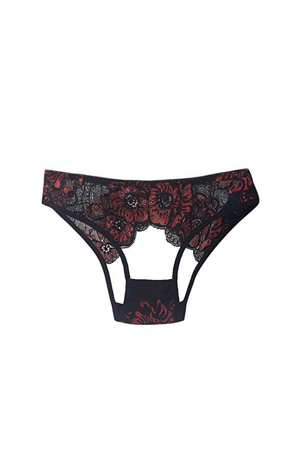 PANPANY Culottes pour Femme Culottes Confortables sous Vetements Tanga Panties Sexy sans Couture Soutien-Gorge Taille Basse D